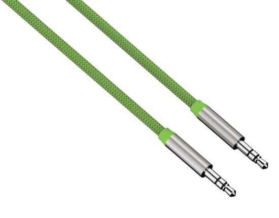 Hama Color Line kabel Jack 3,5 mm, M/M, 1 m, zelený