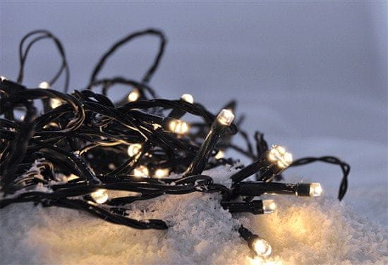 Solight LED vánoční řetěz 10 m teplá bílá