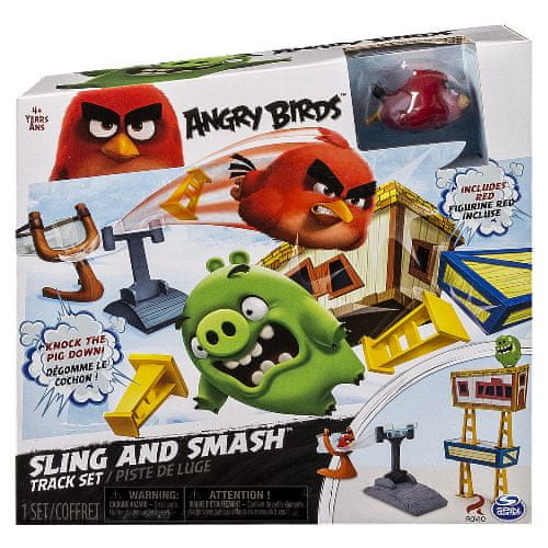 Spin Master Angry Birds - Hrací set dráha