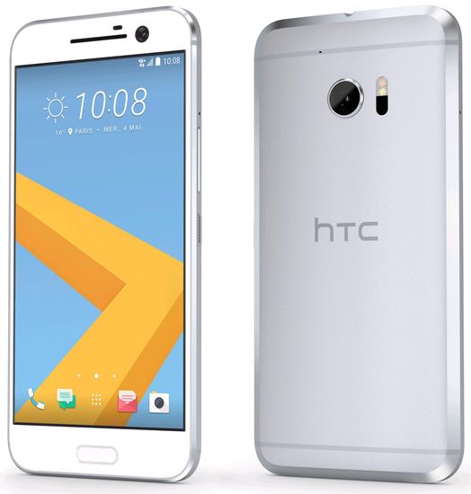 HTC 10, 32 GB, stříbrná