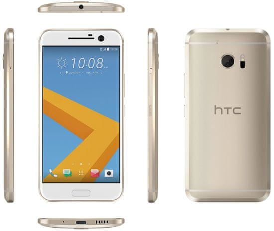 HTC 10, 32 GB, zlatá