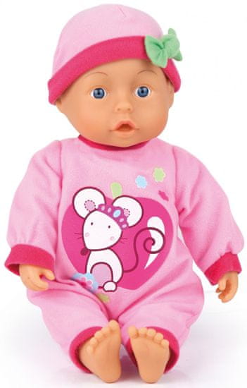Bayer Design First Words Baby panenka růžová, 33 cm