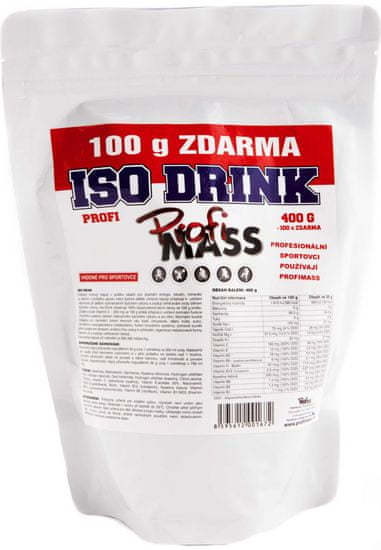 ProfiMass Profi Iso Drink 400+100 g višeň