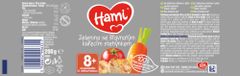 Hami Zelenina se šťavnatým kuřecím stehýnkem - 6 x 200g