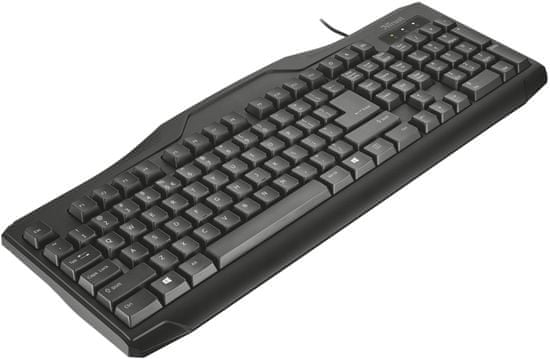 Trust ClassicLine Keyboard, CZ & SK, USB (21016)