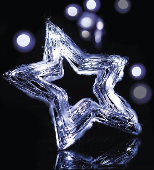 Emos Osvětlení Sněhová hvězda 20 LED - zánovní