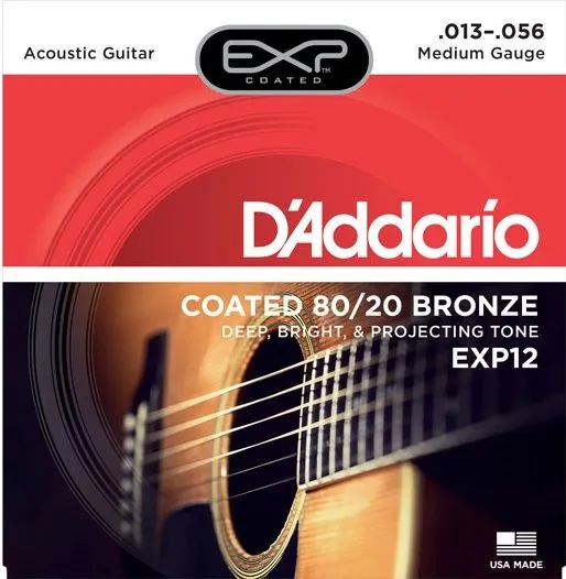 Daddario EXP12 Kovové struny pro akustickou kytaru