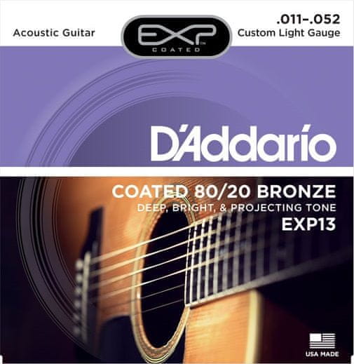 Daddario EXP13 Kovové struny pro akustickou kytaru
