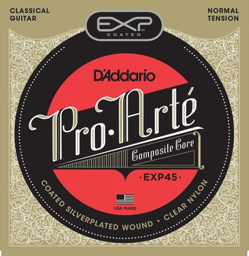 Daddario EXP45 Nylonové struny pro klasickou kytaru