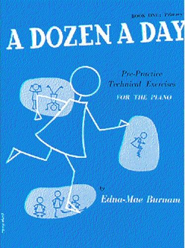 MS A Dozen A Day Book One: Primary Škola hry na klavír