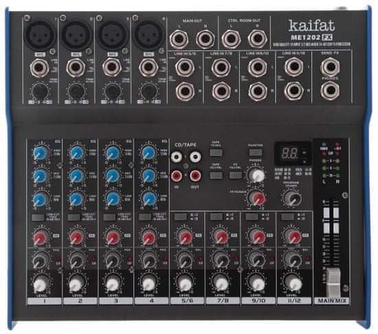 Kaifat ME 1202 FX Analogový mixážní pult