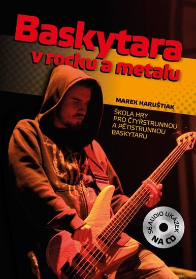 KN Baskytara v rocku a metalu + CD Škola hry na baskytaru