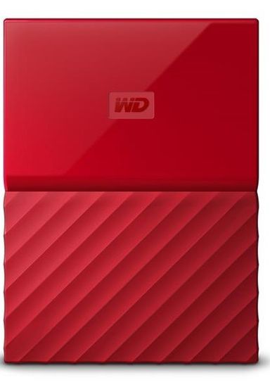 Western Digital My Passport 2TB, červená (WDBS4B0020BRD-WESN)