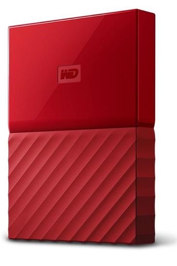 Western Digital My Passport 4TB, červená (WDBYFT0040BRD-WESN)