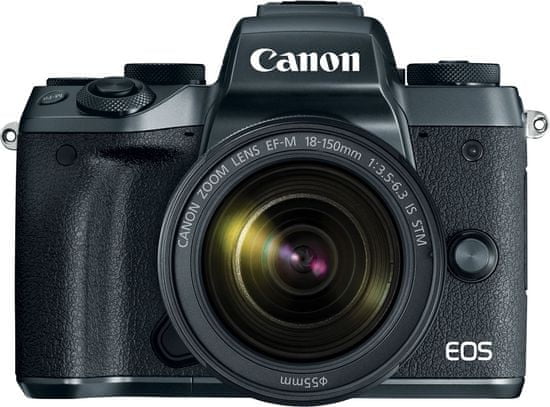 Canon EOS M5 + 18-150 + EF adaptér
