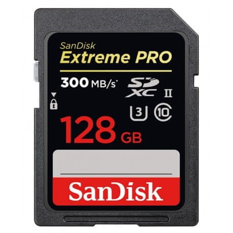SanDisk SDXC 128GB Extreme Pro 300MB/s (SDSDXPK-128G-GN4IN)