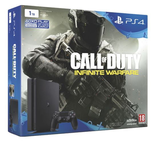 Sony Playstation 4 Slim - 1TB + Call of Duty: Infinite Warfare + Dualshock 4
