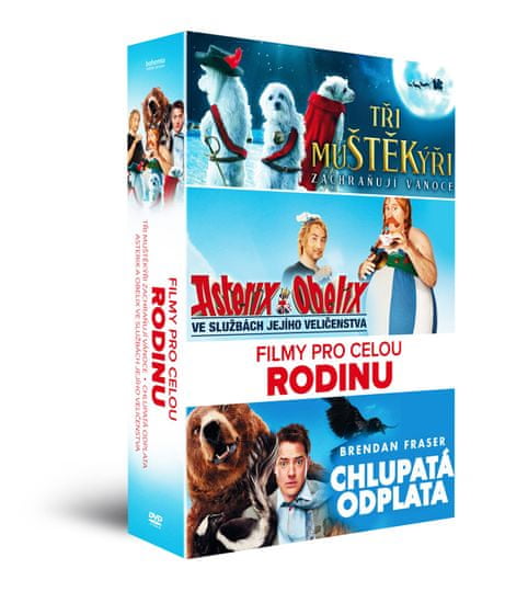 Filmy pro celou rodinu (3DVD) - DVD