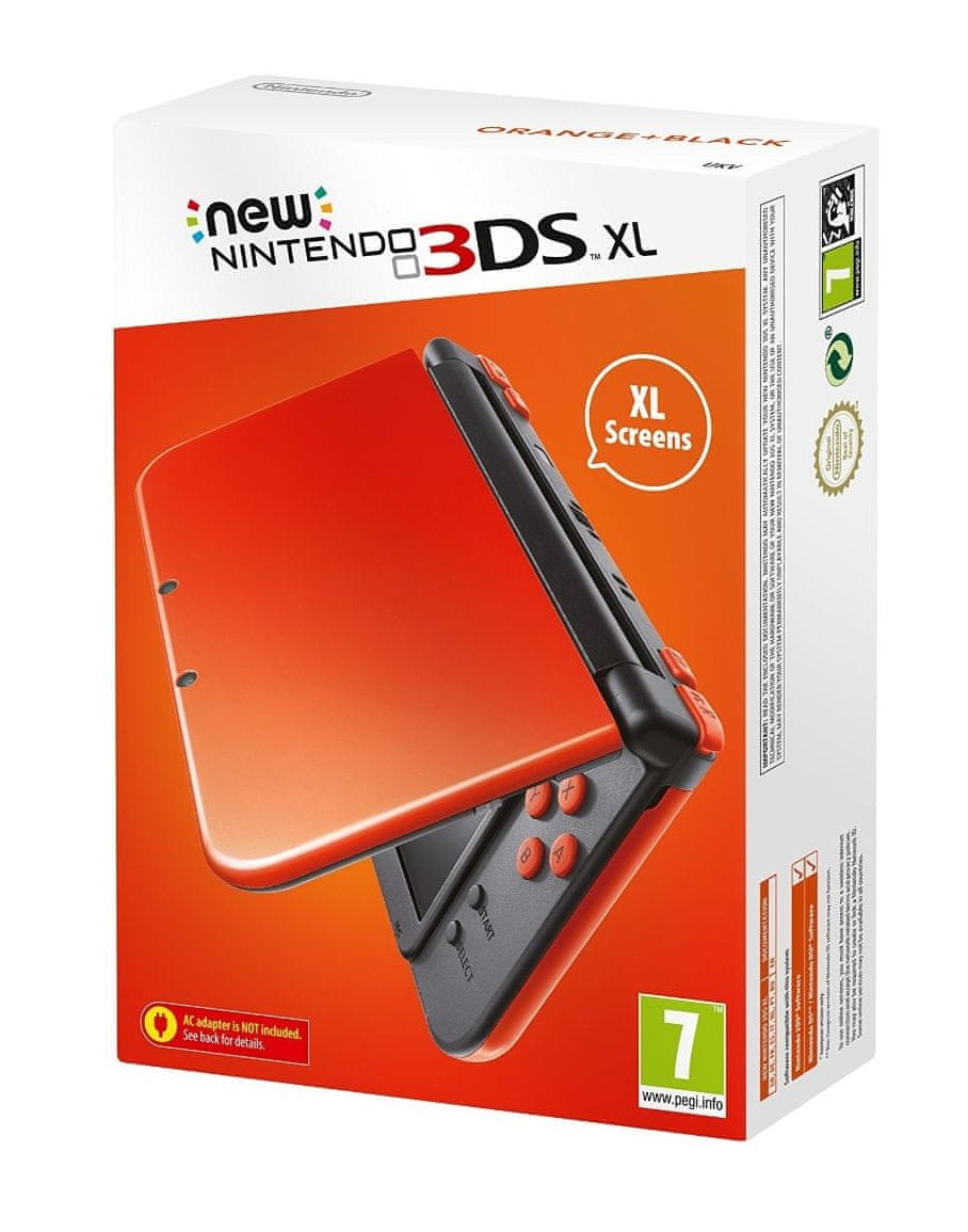 Nintendo NEW 3DS XL Orange + Black | MALL.CZ