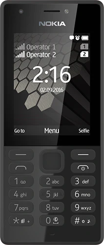 Nokia 216, Dual SIM, černá - zánovní