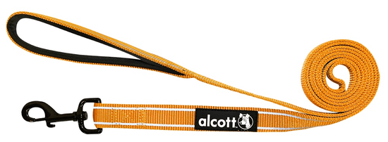Alcott  Reflexní vodítko pro psy oranžové