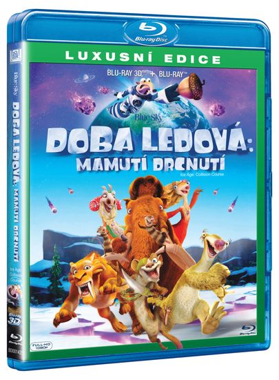 Doba ledová 5: Mamutí drcnutí (3D + 2D verze) - Blu-ray