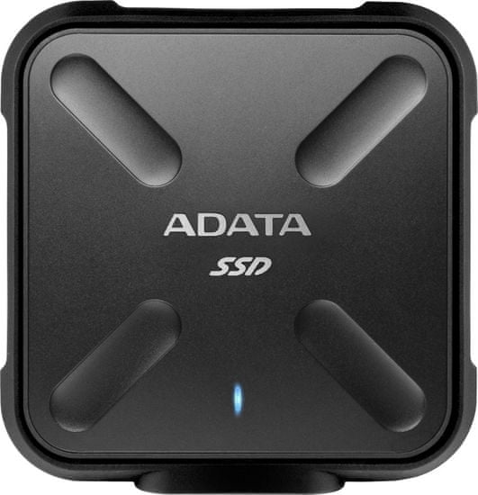 Adata ASD700 512GB SSD USB 3.0 Black (ASD700-512GU3-CBK) - zánovní