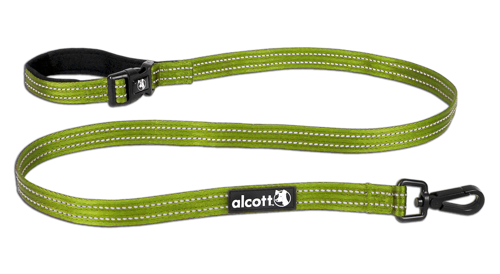 Alcott Reflexní vodítko weekender pro psy zelené