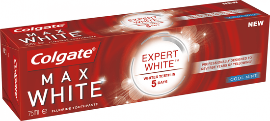 Colgate Max White Expert White Cool Mint zubní pasta 75 ml