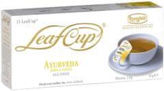 LeafCup Ayurveda Herbs & Ginger 15 sáčků