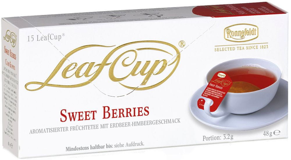 Levně Ronnefeldt LeafCup Sweet Berries 15 sáčků