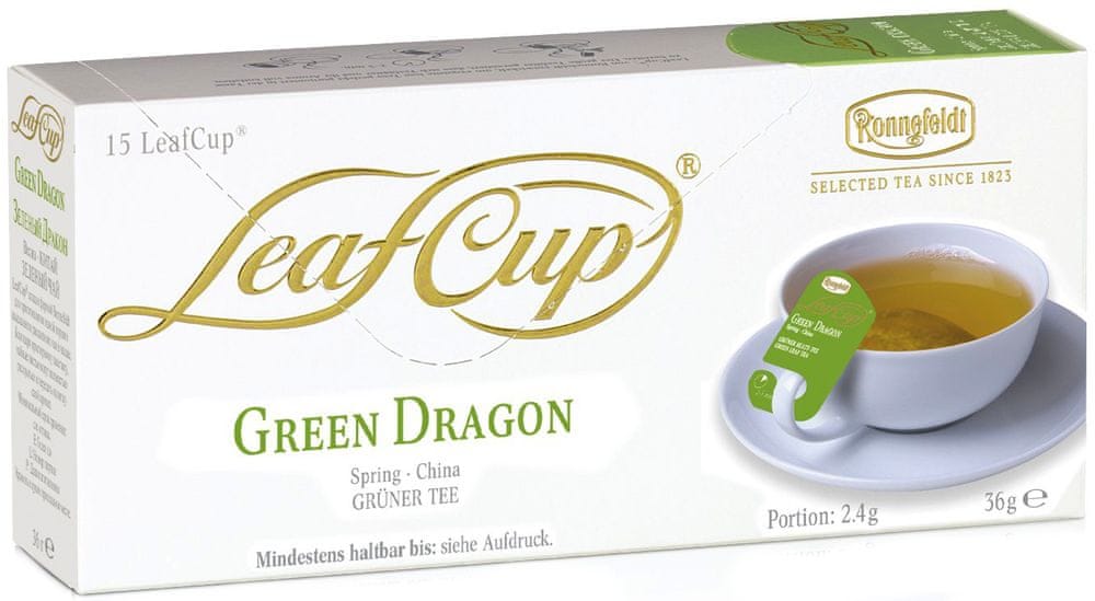 Levně Ronnefeldt LeafCup Green Dragon 15 sáčků