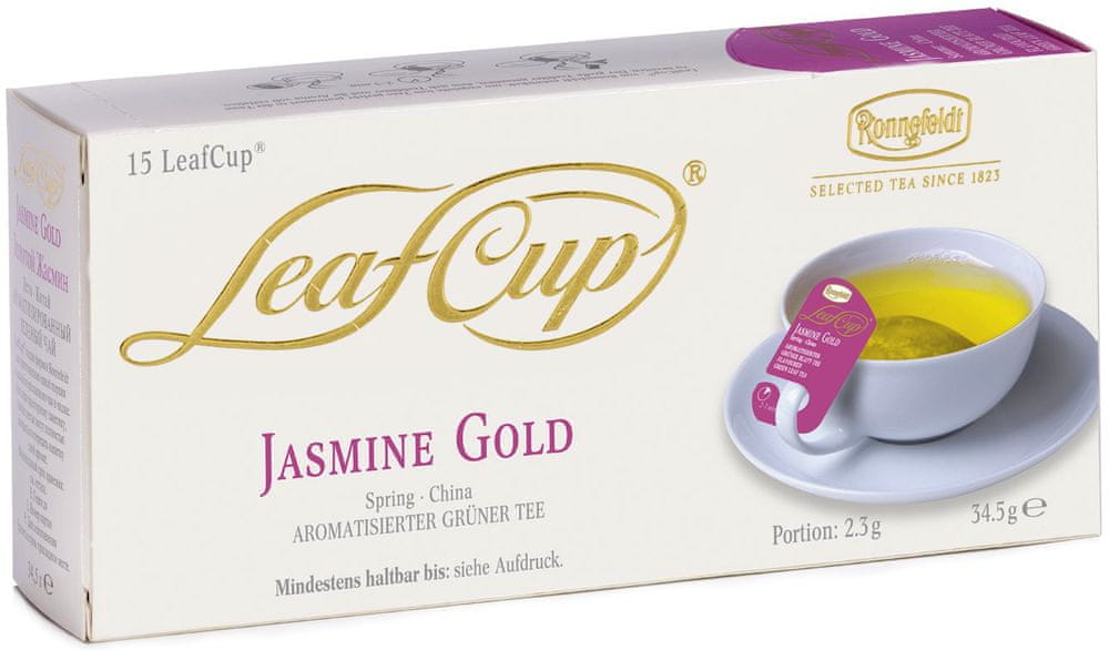 Levně Ronnefeldt LeafCup Jasmine Gold 15 sáčků