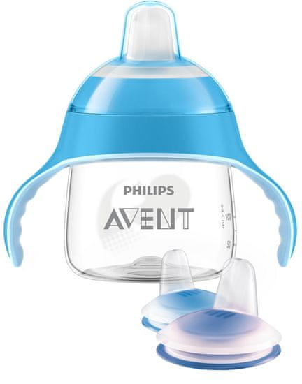 Philips Avent Hrneček pro první doušky Premium 200 ml + 2 kusy náhradních hubiček