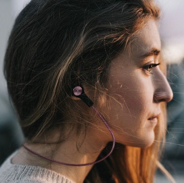 Bezdrátová sluchátka B&O PLAY Beoplay Earphones H5 Bluetooth stylový design vode a prachu odolné materiály