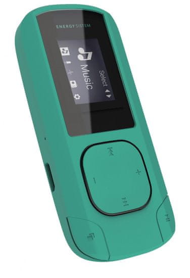 Energy Sistem MP3 Clip Mint - zánovní