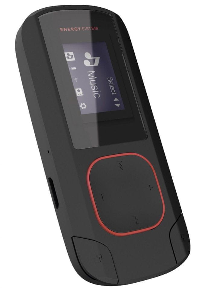 Energy Sistem MP3 Clip Bluetooth Coral - rozbaleno
