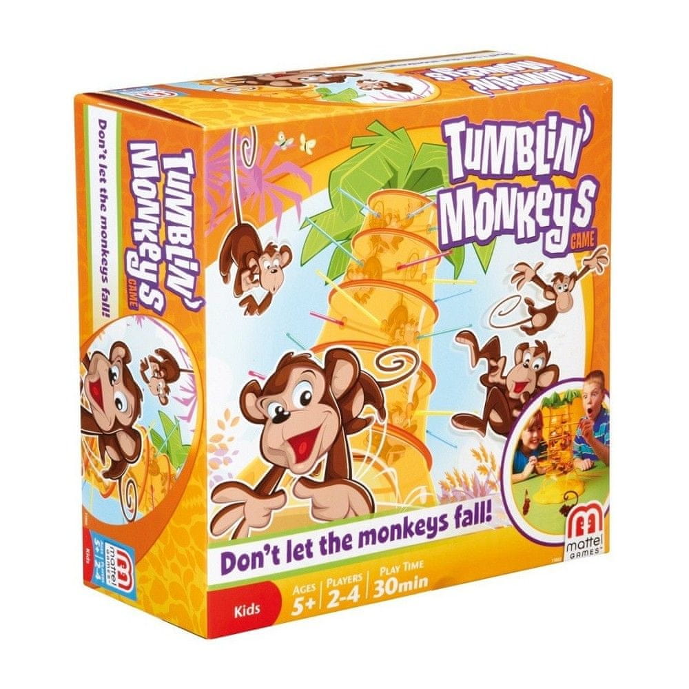 Levně Mattel Padající opičky