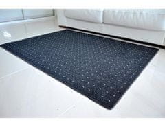 Vopi Kusový koberec Udinese antracit 140x200 cm