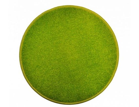 Vopi Kulatý zelený koberec Eton průměr 80 cm