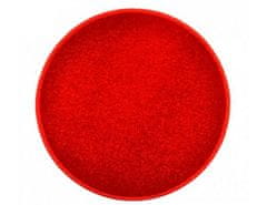 Vopi Červený kulatý koberec Eton průměr 80 cm
