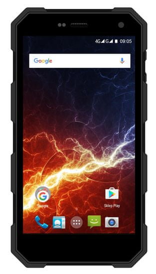myPhone HAMMER ENERGY, Dual SIM, černý - rozbaleno