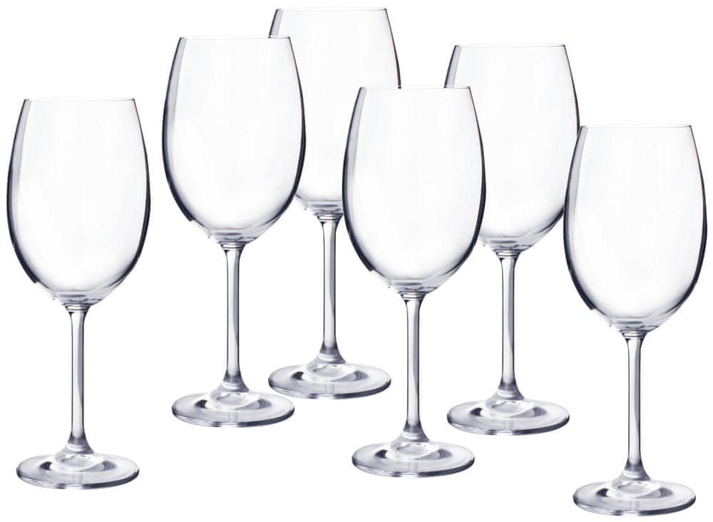 Banquet sklenice na bílé víno Degustation 350 ml, 6 ks