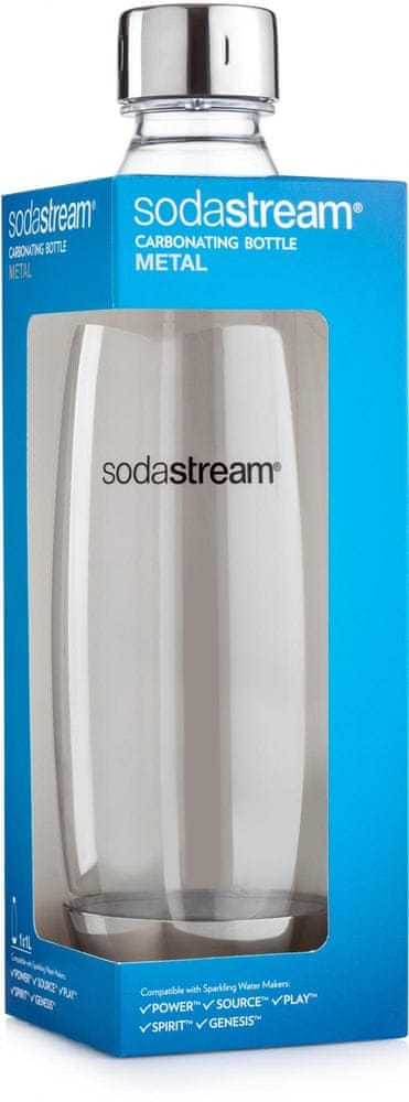 SodaStream Láhev 1 l Fuse METAL