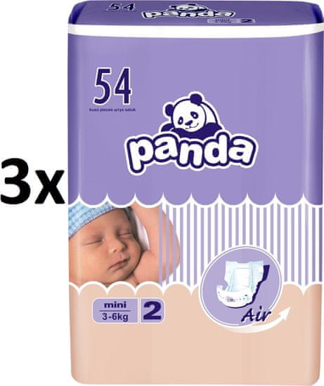 Panda 2 Mini (3-6 kg) 162 ks (3x54 ks)