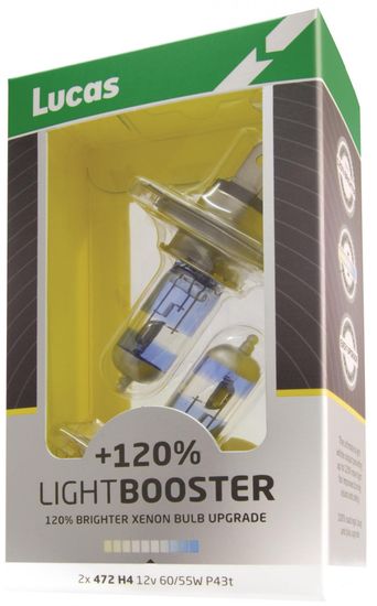 Lucas LightBooster H7 12V 55W +120% 2ks