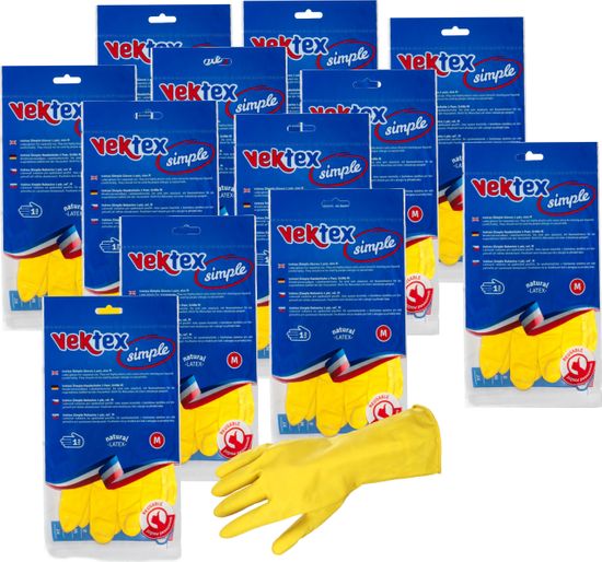 Vektex Simplex rukavice, velikost M, 12 párů