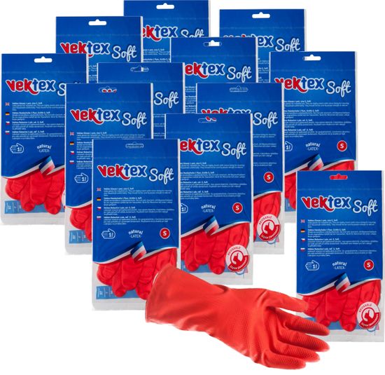 Vektex Soft rukavice, velikost S, 12 párů