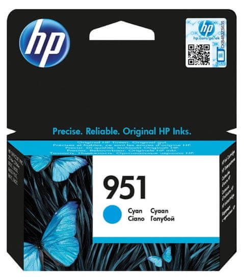 HP náplň č.951, azurová (CN050AE)