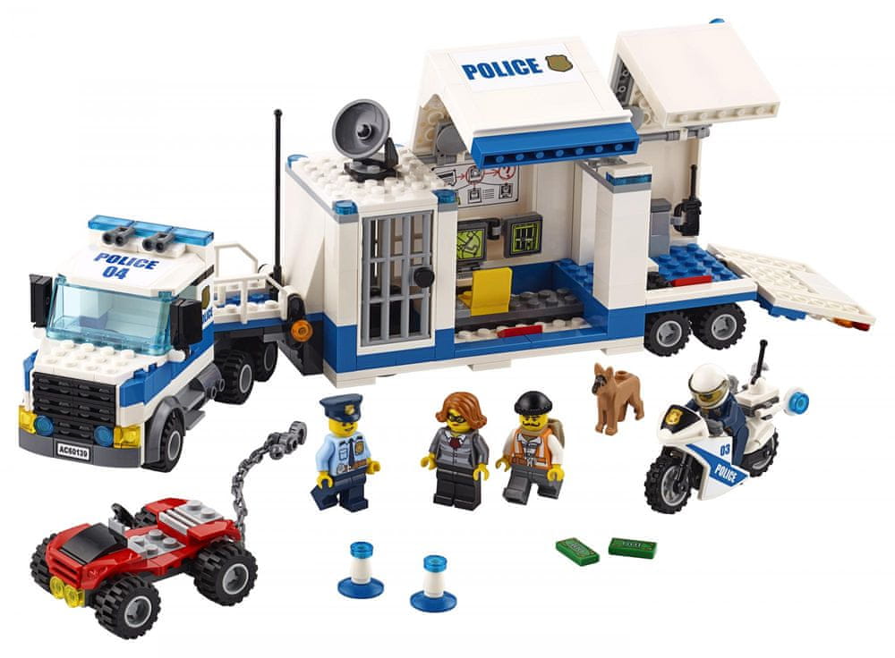 LEGO City 60139 Mobilní velitelské centrum - rozbaleno